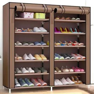 خزانة احذية Shoe Rack ترتيب الاحذية داخل المنزل خزانات أحذية كبيرة خزائن تخزين أحذية ذات سعة كبيرة