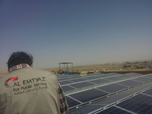 تنظيف الخلايا الشمسية بأحدث الطرق و في الأردن