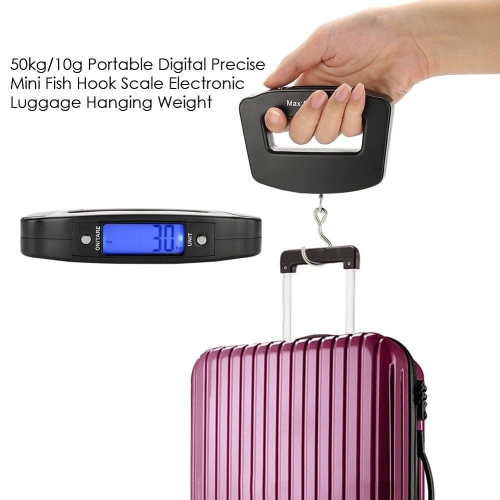 مقياس الأمتعة الرقمي لغاية 50 كيلو ميزان الكتروني للبيع - وزن الشنط ميزان الحقائب Electronic Luggage